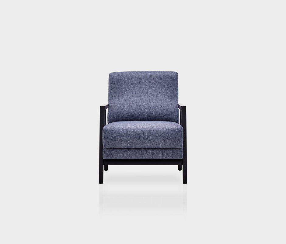 Pavia Fauteuil Fluweel Marineblauw