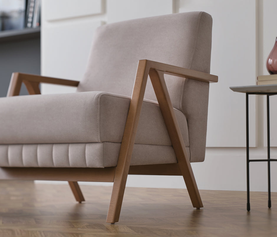 Pavia Huisdiervriendelijke Fauteuil Fluweel Ivoor