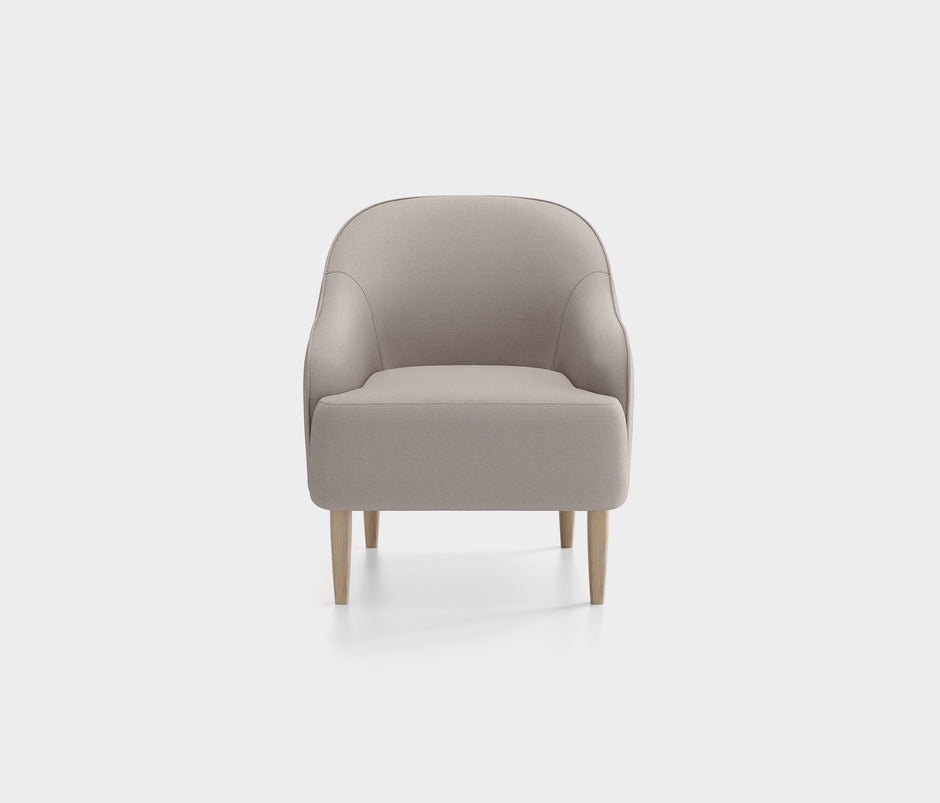Aldea Fauteuil Linnen Look Zand