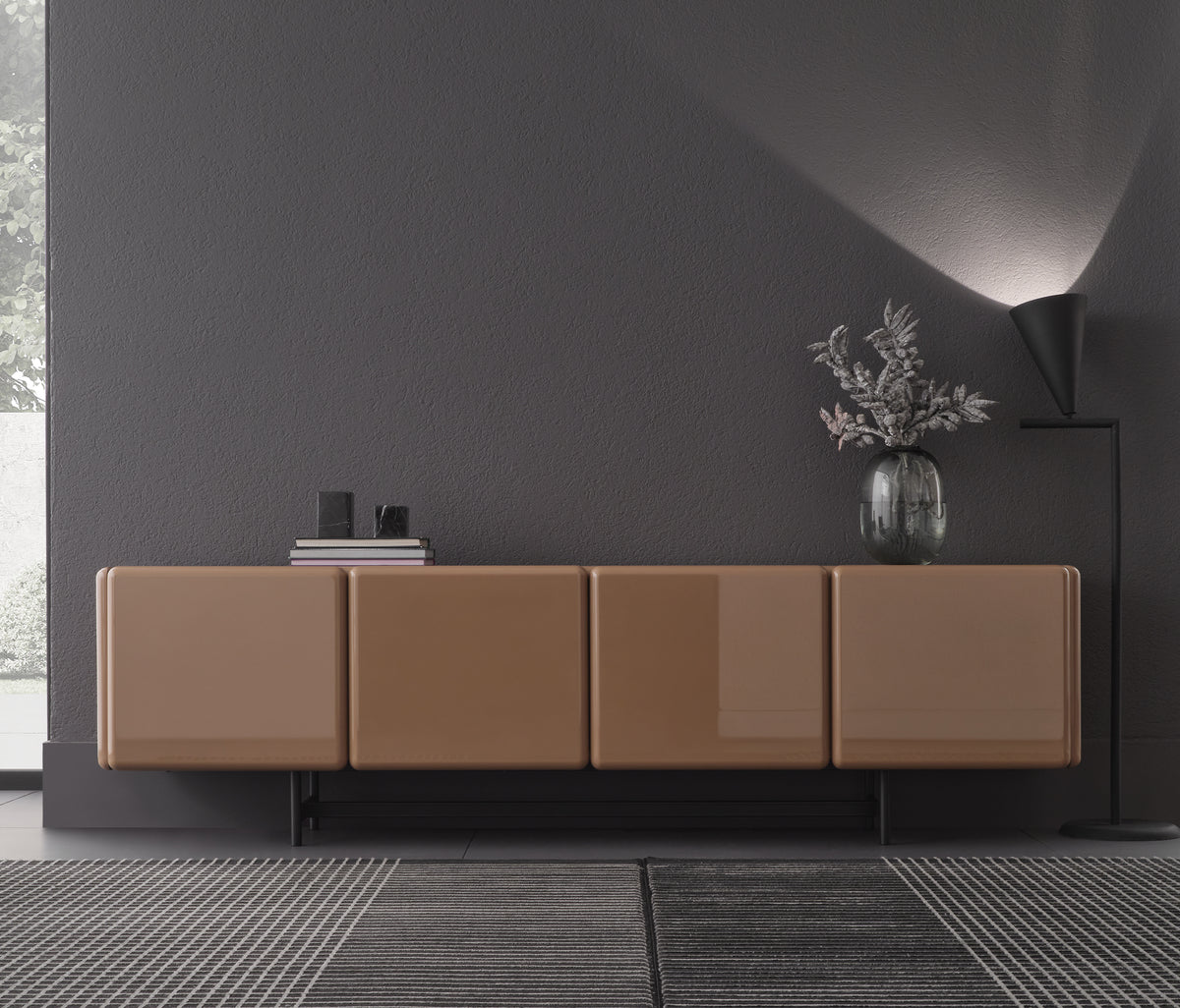 Malibu Dressoir Gelakt 100% MDF Amber - foto 2