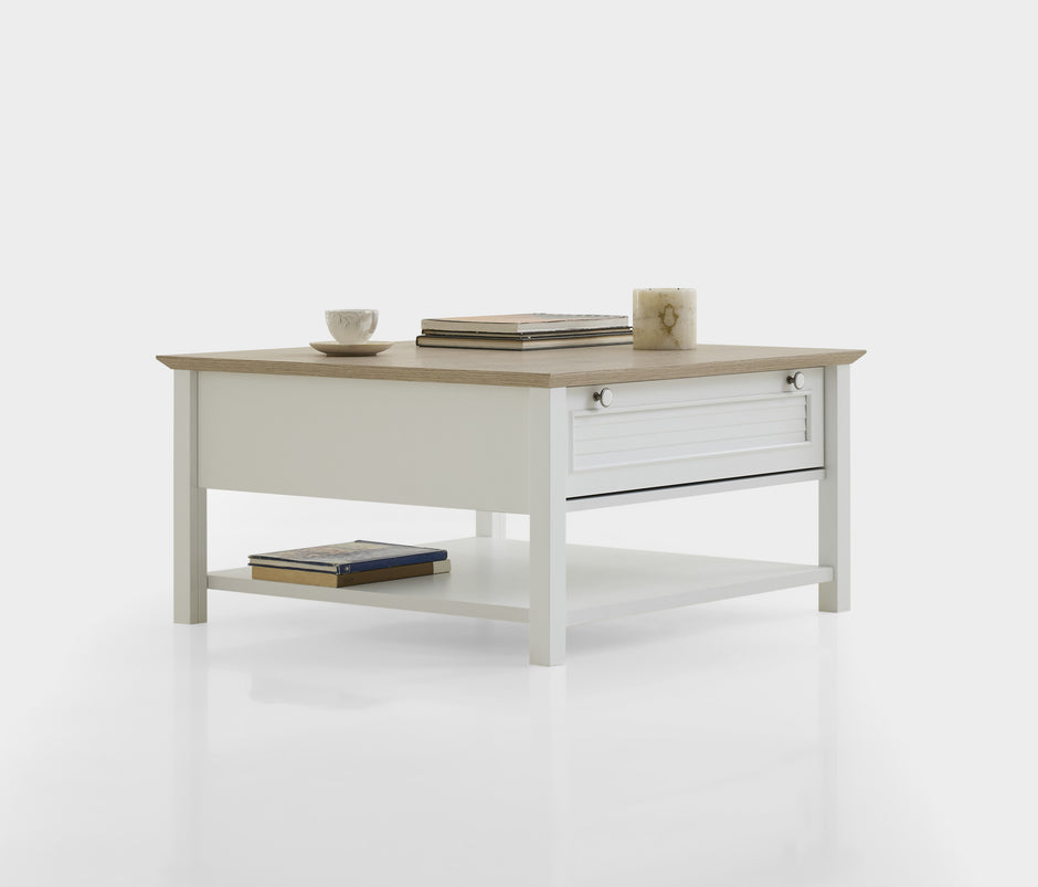 Marsell Salontafel MDF Wit-Eiken (14311751)