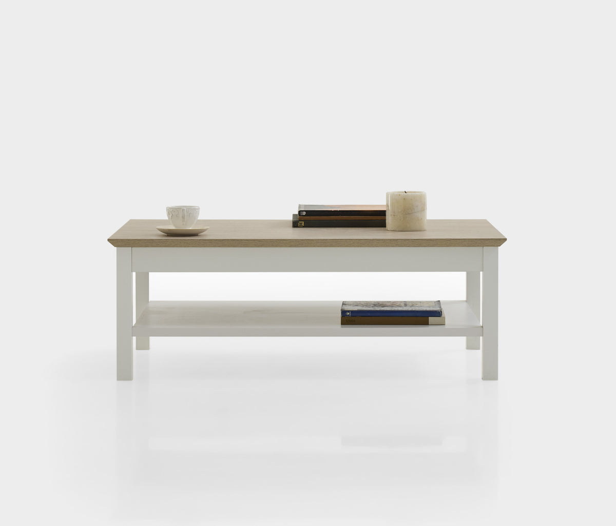Marsell Salontafel MDF Wit-Eiken (14311752)