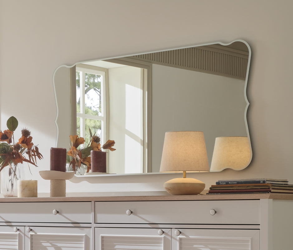 Marsell Rechthoekige Spiegel voor Dressoir