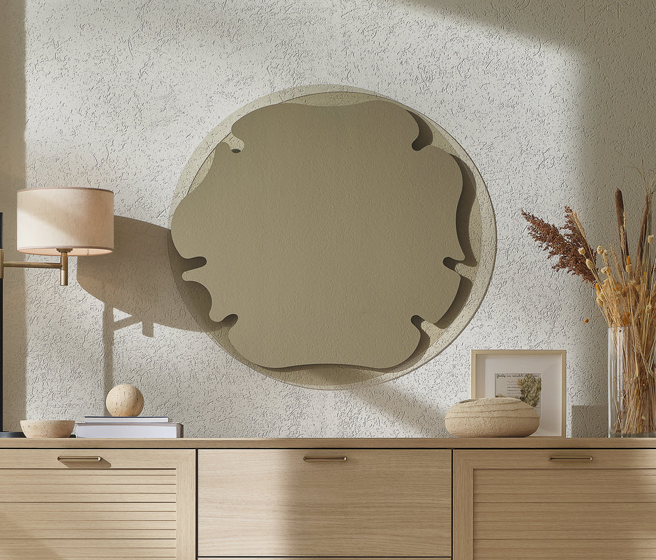 Verona Ronde Spiegel voor Dressoir of Ladekast