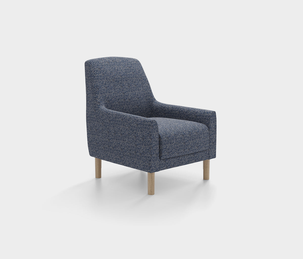 Segura Fauteuil Bouclé Blauw - foto 5