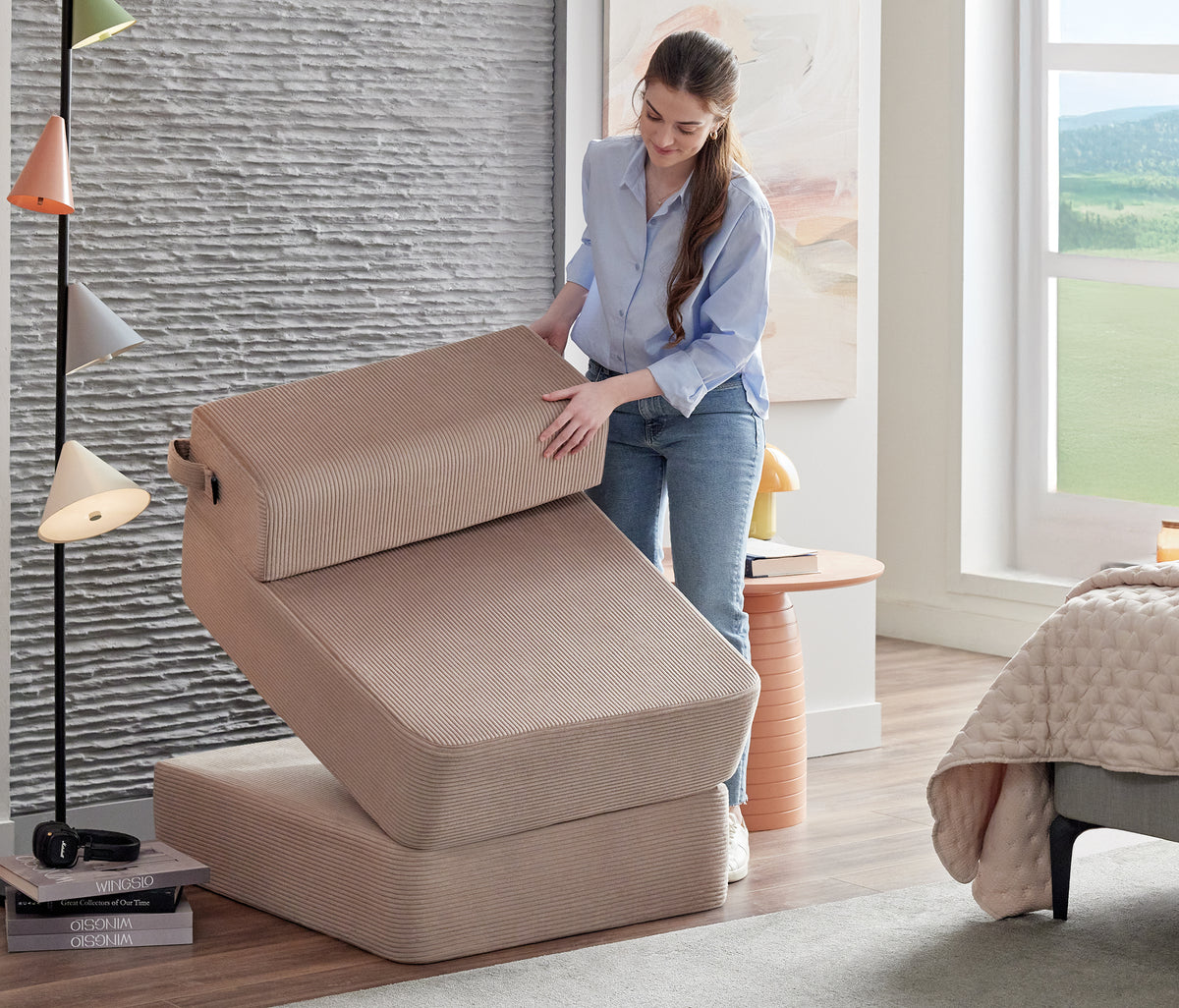 Rest Fold Opvouwbare Slaapfauteuil - foto 11
