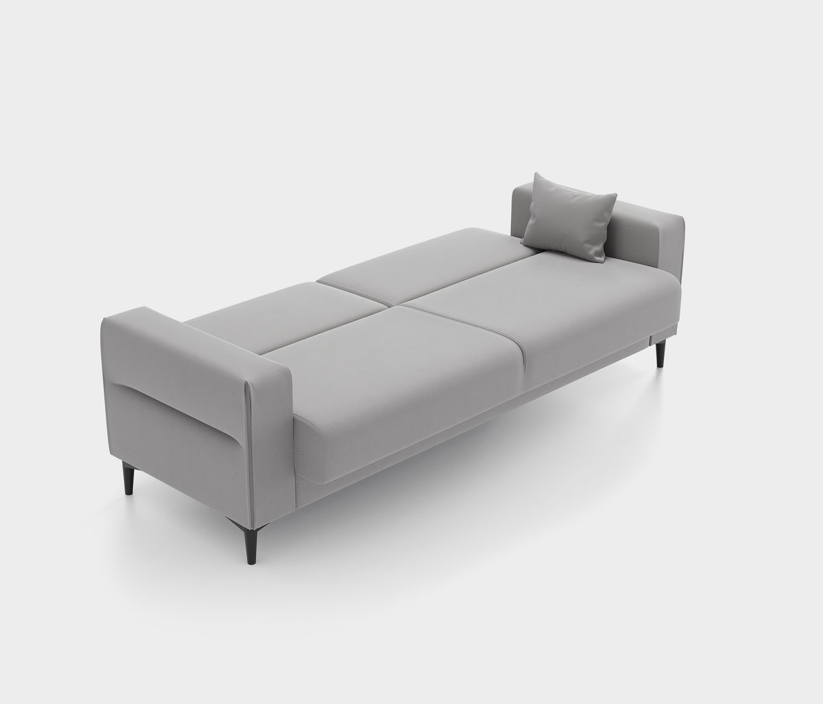 Briza Plus 3-zitsbank met Slaapfunctie Fluweel Grijs - foto 18