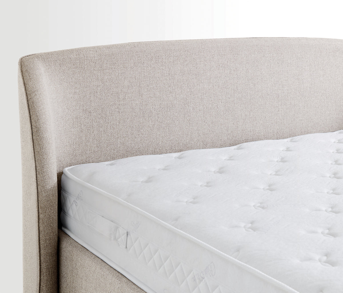 Blue Star & New Canto Matras, Boxspring en Hoofdbord 3-delige Set Creme - foto 18