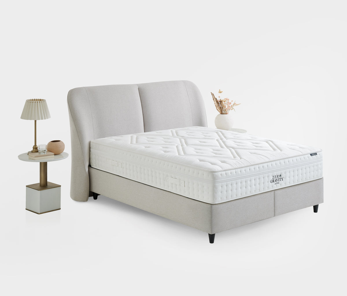 Zero Gravity Latex & Lento Matras, Boxspring en Hoofdbord 3-delige Set - foto 5