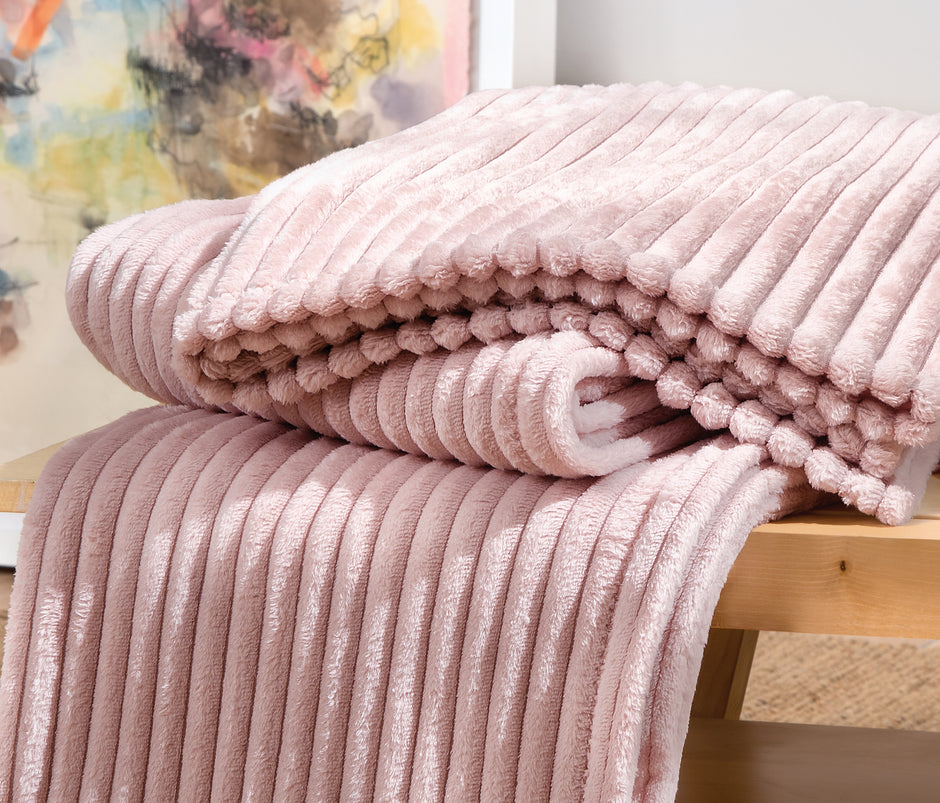 Holly Wellsoft Plaid Poederroze
