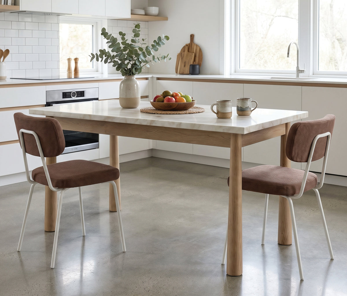 Karina Keukentafel Creme - foto 2