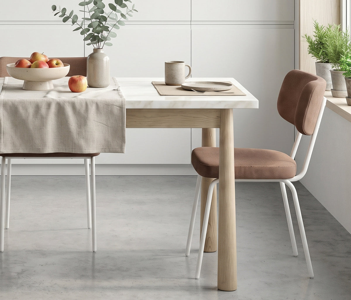Karina Keukentafel Creme - foto 3