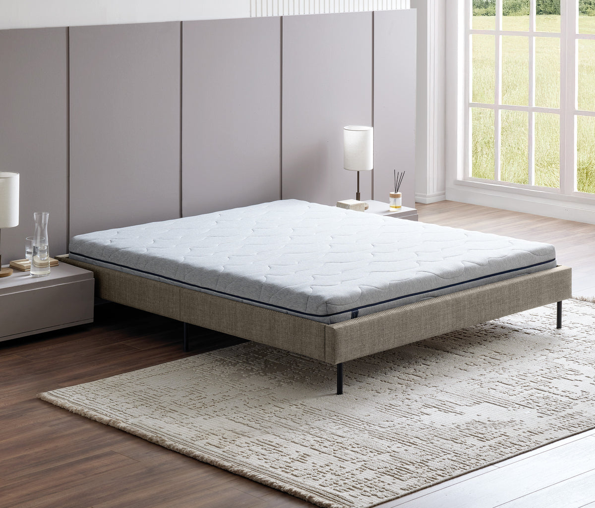 Optimum Flex & Orvia Matras en Bed Beige - foto 19