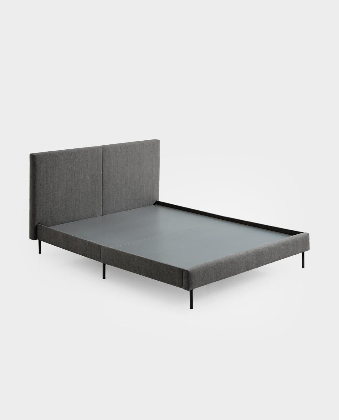 Savana Bed met Hoofdbord Donkergrijs
