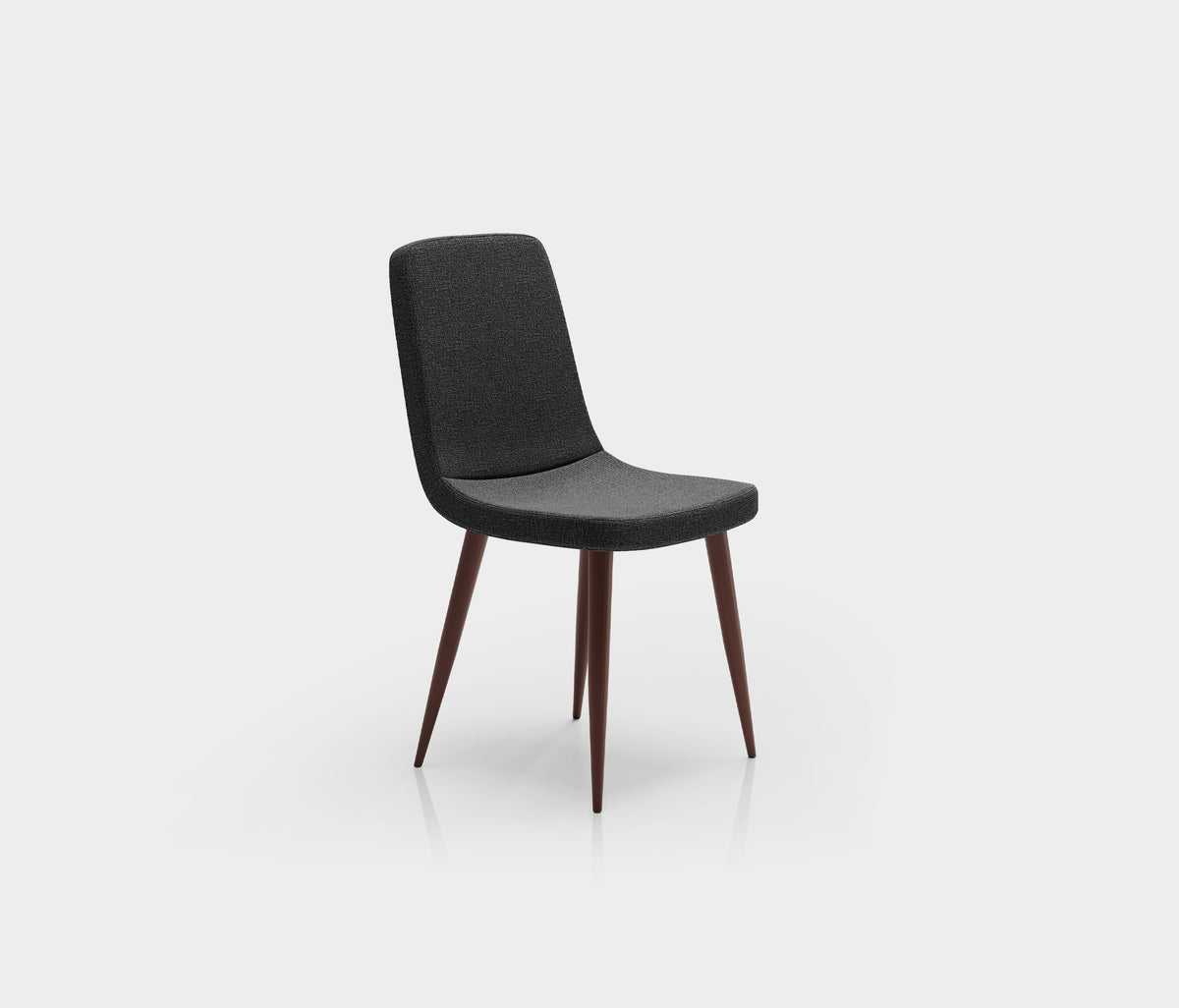 Linze Stoel met Metalen Poten Terracotta