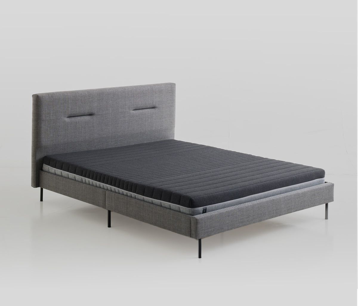 Optimum Support & Sovene Matras, Bed en Hoofdbord Donkergrijs - foto 18