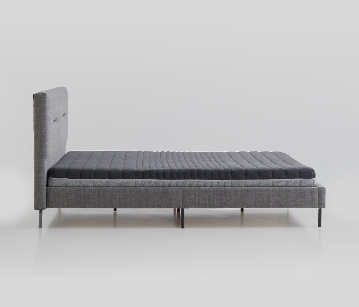 Optimum Support & Sovene Matras, Bed en Hoofdbord Donkergrijs - foto 29