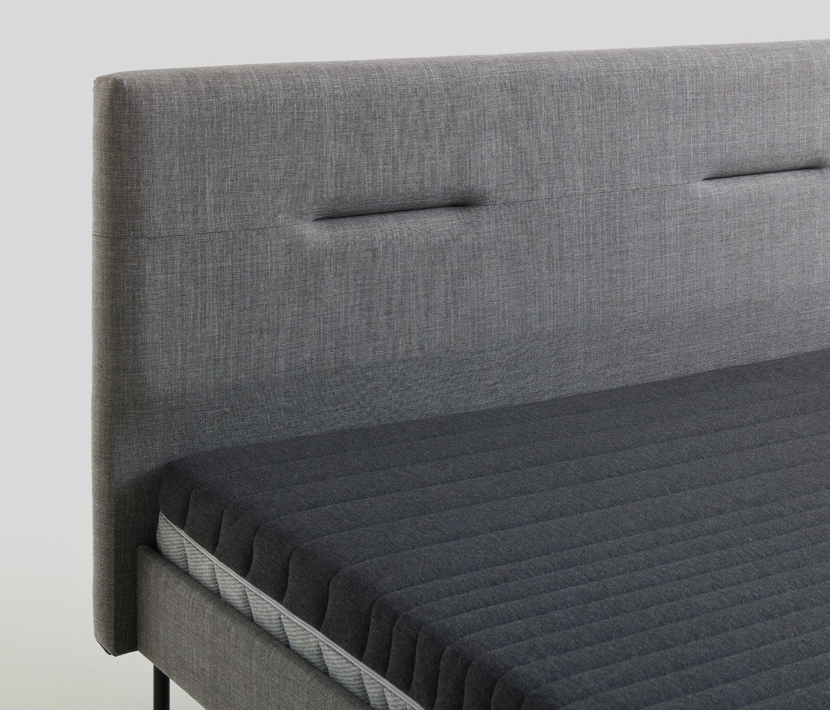 Optimum Support & Sovene Matras, Bed en Hoofdbord Donkergrijs - foto 43