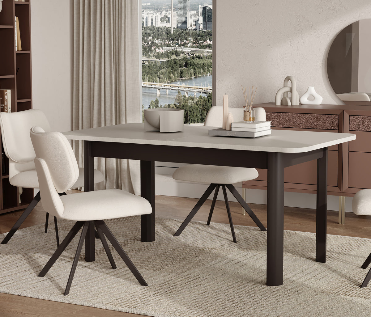 Fit & Flex Uitschuifbare Eettafel - foto 2
