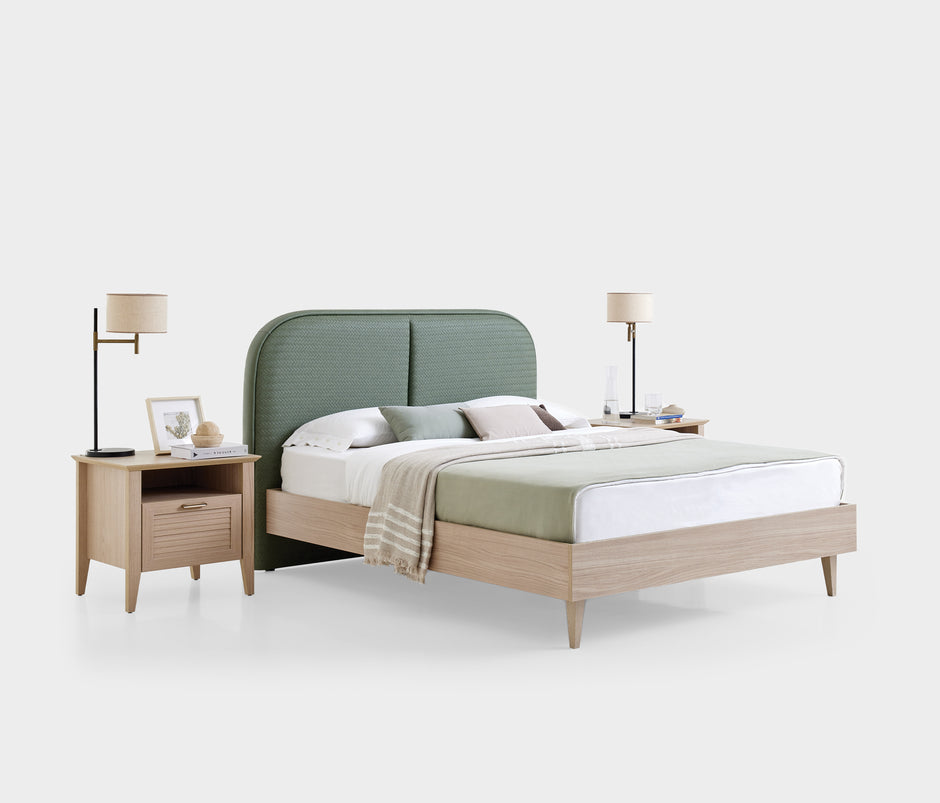 Verona Bed met Hoofdbord Kunstleer