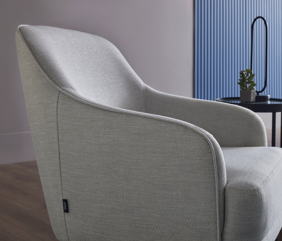 Grace Fauteuil Linnen Look Creme - foto 3