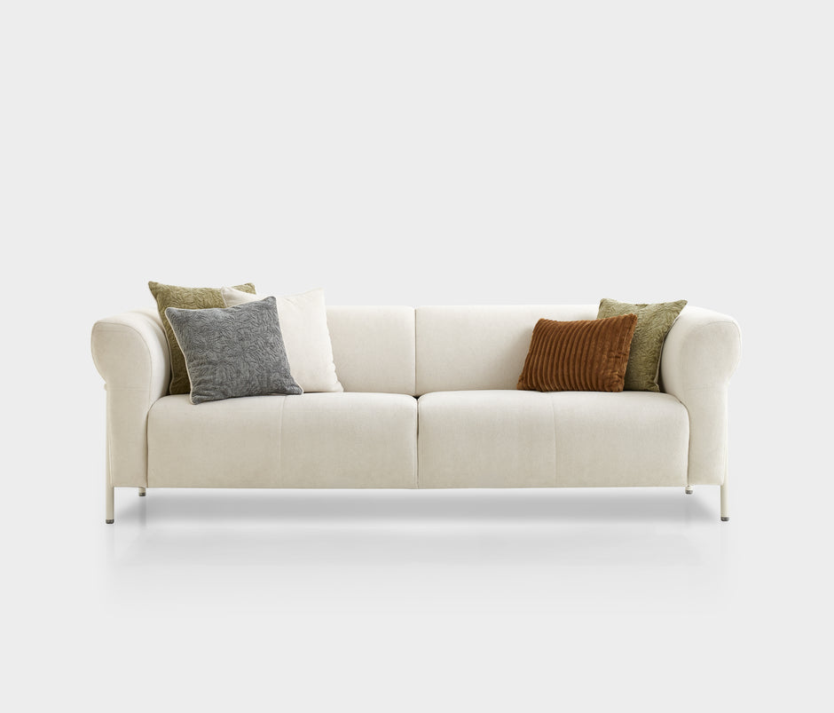Marsell 3-zitsbank met Slaapfunctie Linnen Look