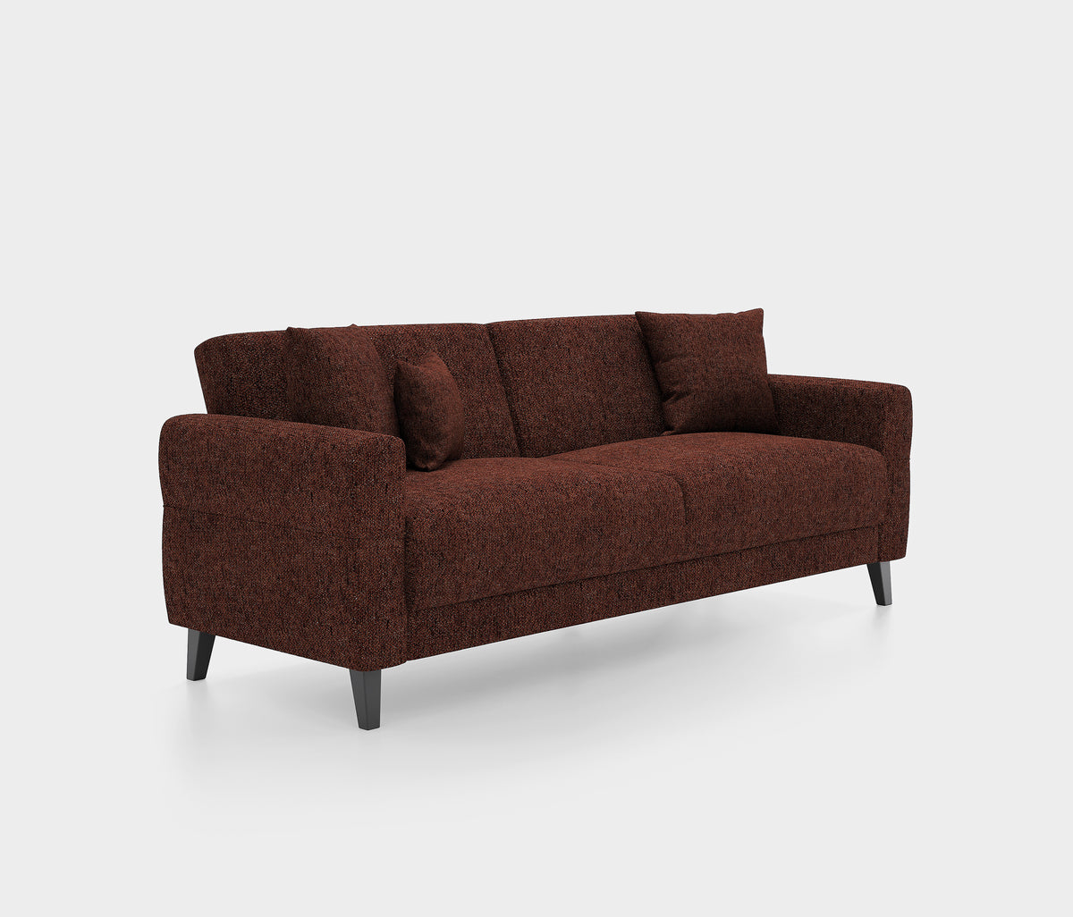 Astera Plus 3-zitsbank met Slaapfunctie Chenille Bruin - foto 6