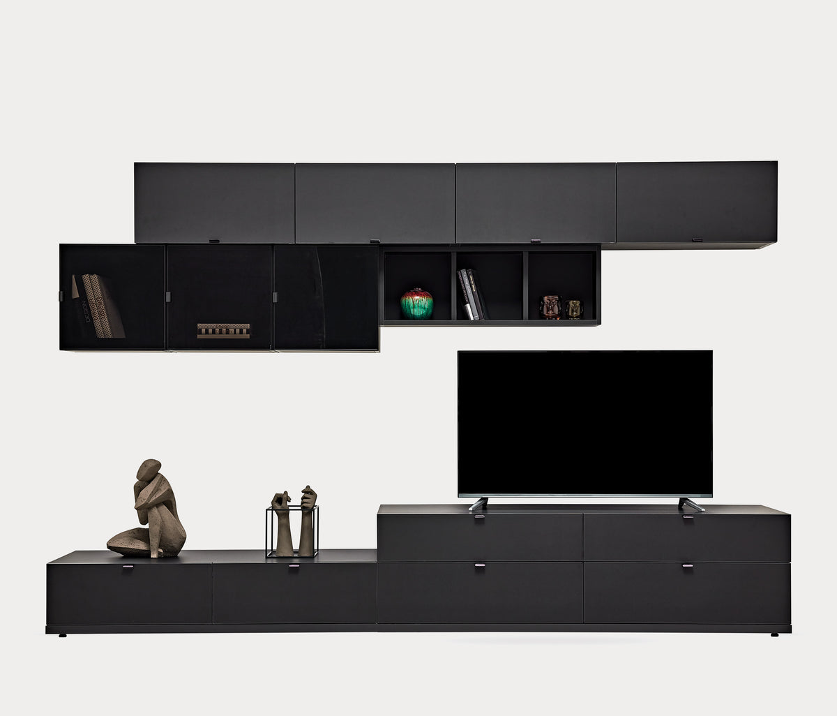 Legato TV-meubel Plankmodule Set van 3 Zwart - foto 5