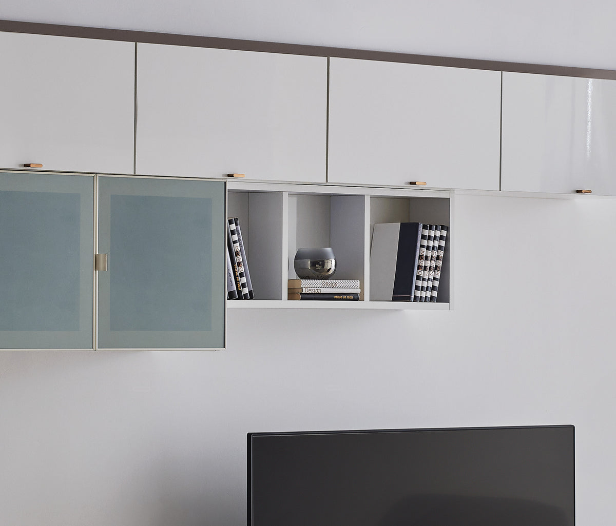 Legato TV-meubel Bovenmodule met Opklapdeur Wit - foto 3
