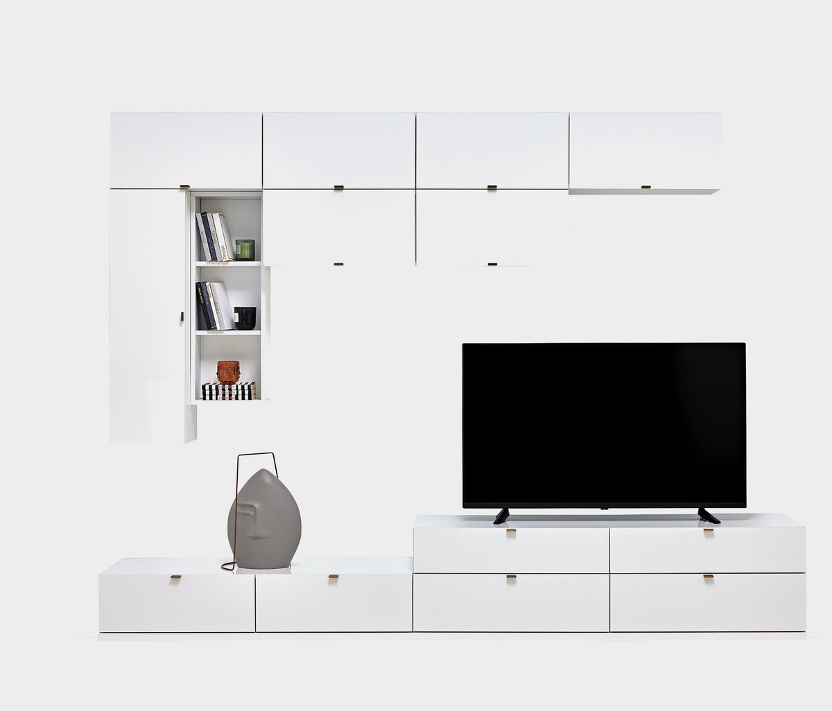 Legato TV-meubel Bovenmodule met Deuren Wit - foto 2