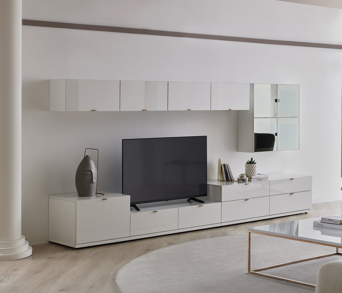 Legato TV-meubel Ondermodule met Deuren Wit - foto 2