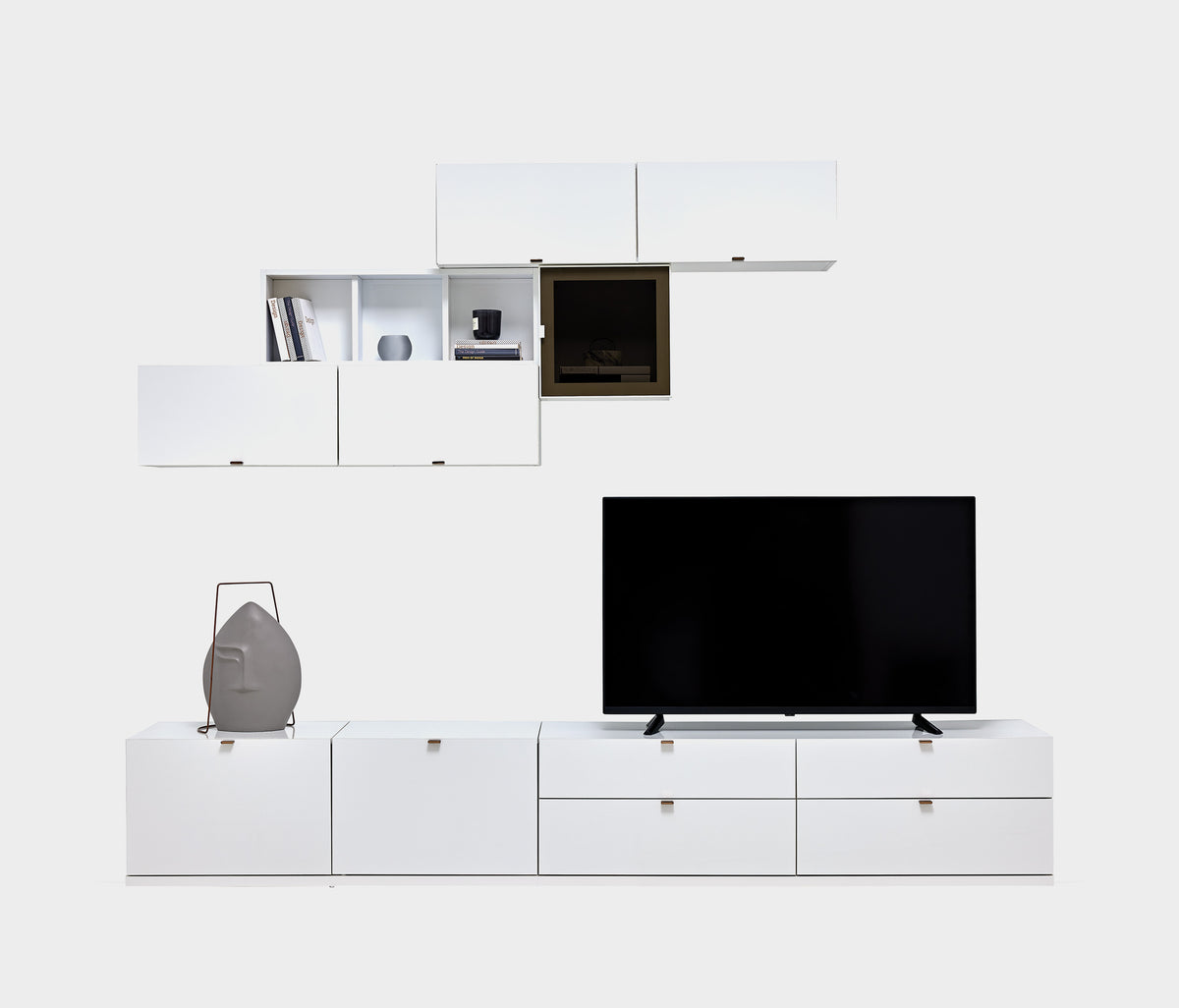 Legato TV-meubel Ondermodule met Deuren Wit - foto 4