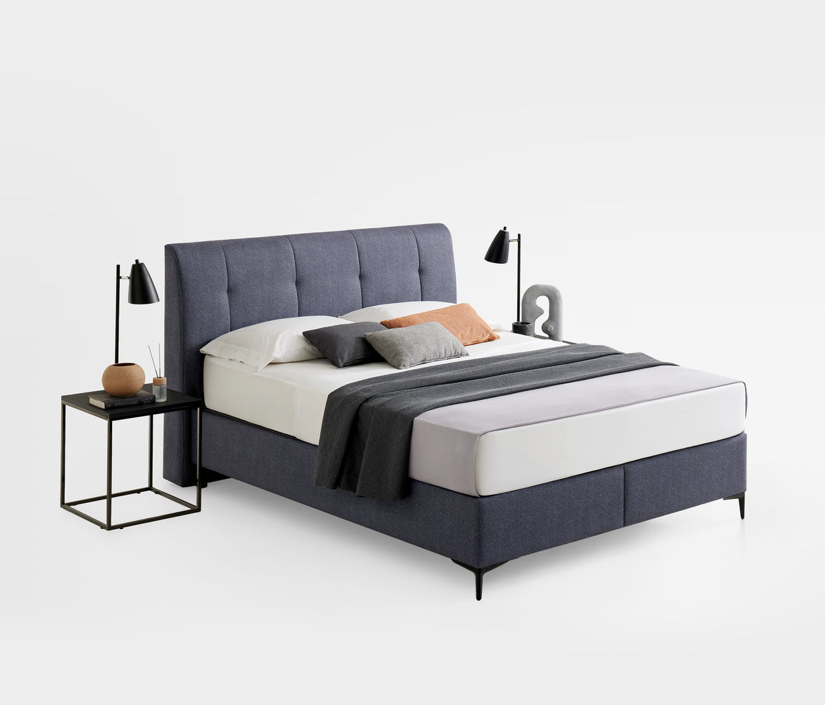 New Lento & Lento Boxspring en Hoofdbord