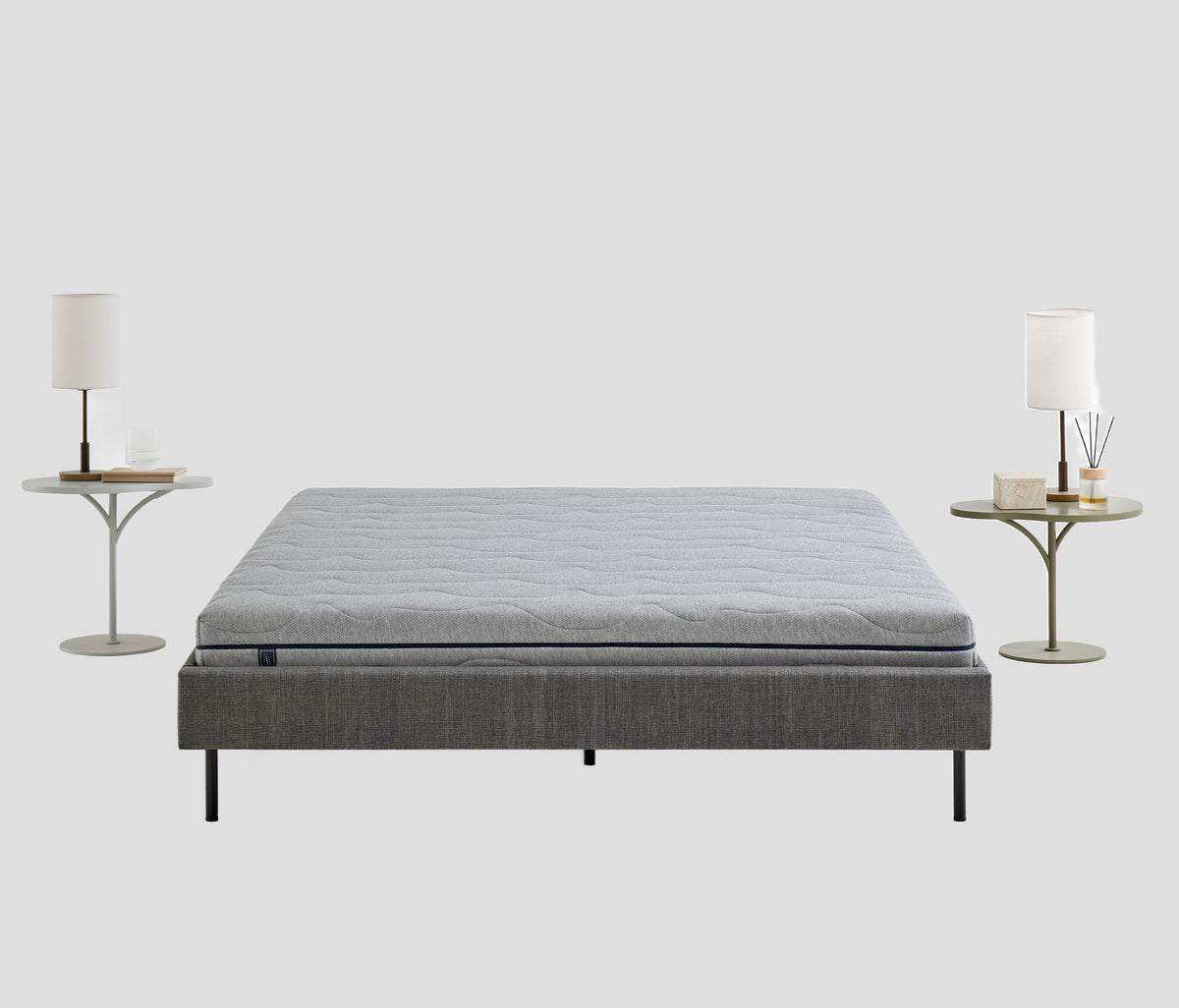 Optimum Flex & Orvia Matras en Bed Donkergrijs - foto 18