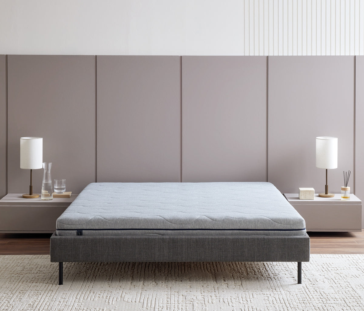 Optimum Flex & Orvia Matras en Bed Donkergrijs - foto 21