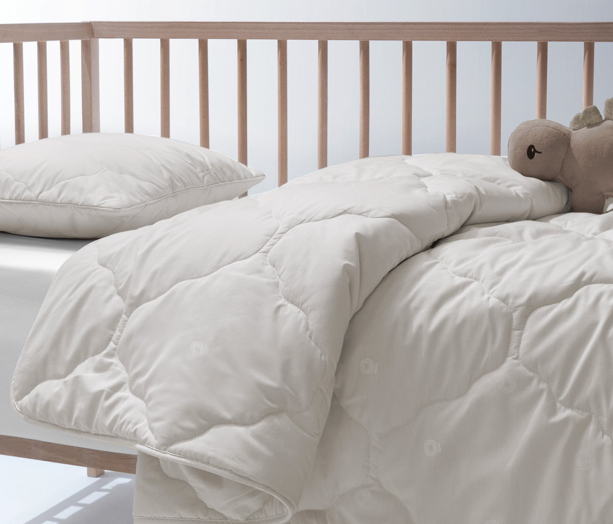 Vilnawashed Baby Dekbed met Vilnawashed Kussen - foto 2