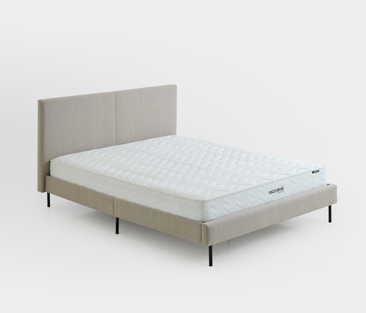 Visco Sense Comfort & Savana Matras, Bed en Hoofdbord Beige - foto 31