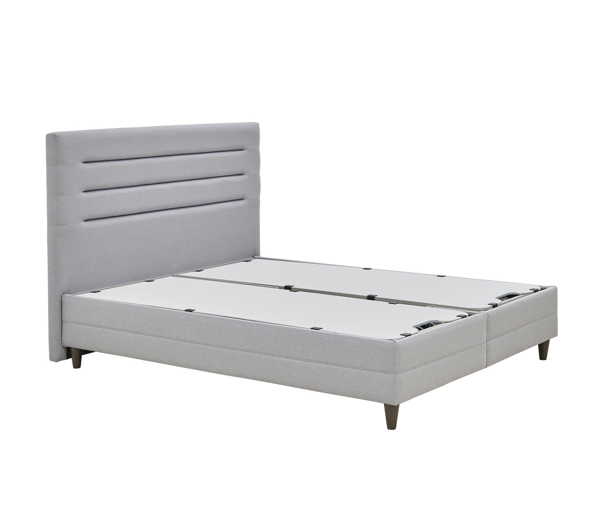 Supreme Pedic Boxspring en Hoofdbord 2-delige Set Blauw - foto 10