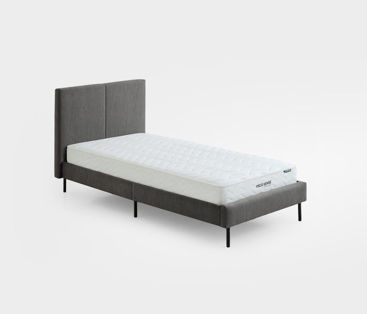 Visco Sense Comfort & Savana Matras, Bed en Hoofdbord Donkergrijs - foto 48