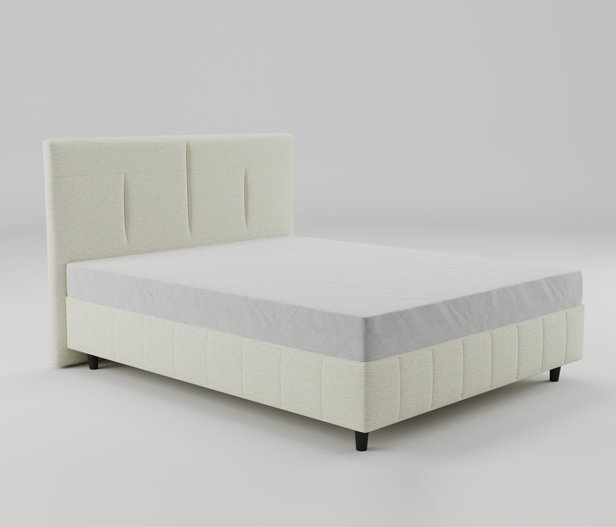 Dream Line Boxspring en Hoofdbord 2-delige Set Ecru Y - foto 3
