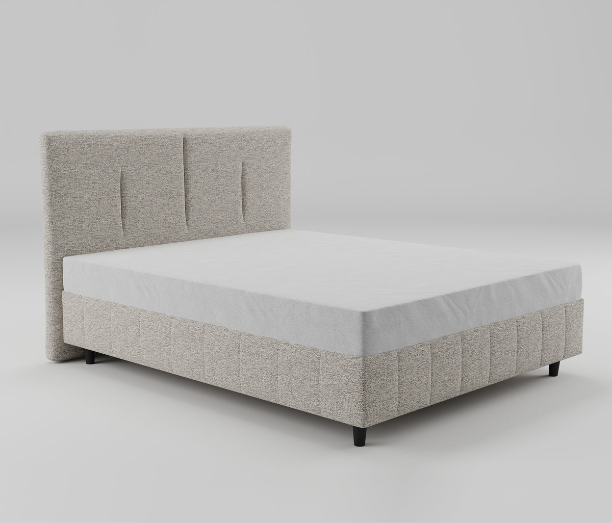 Dream Line Boxspring en Hoofdbord 2-delige Set Taupe Y - foto 6