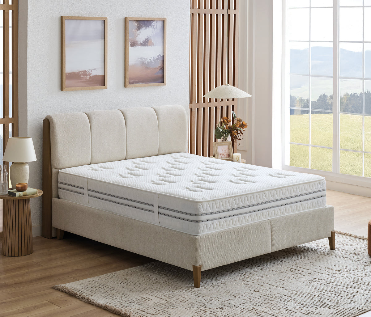Prestige Prime& Bohemmia Matras, Boxspring en Hoofdbord - foto 16