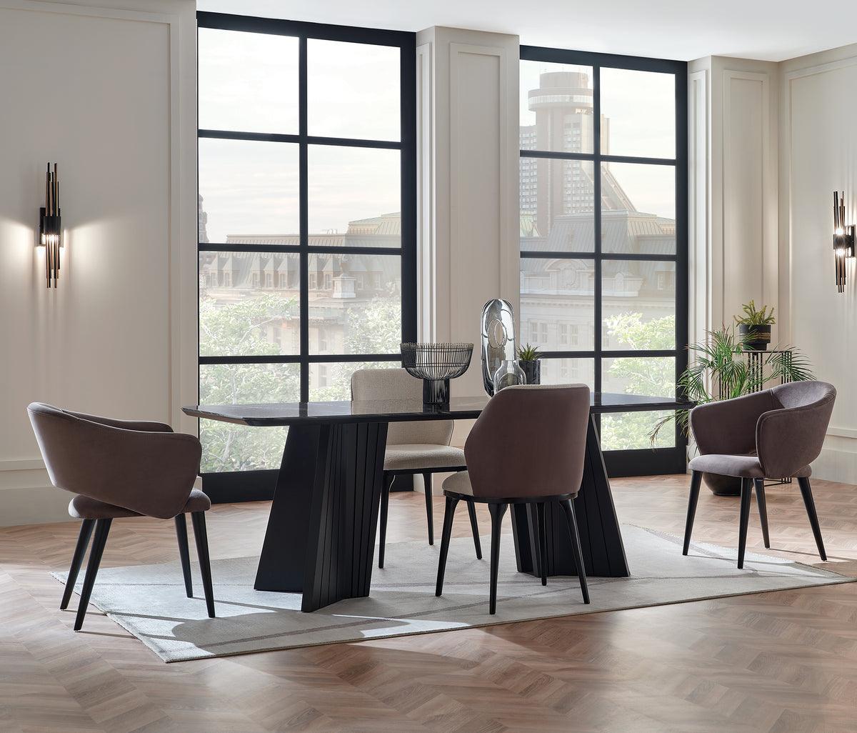 Riga Eettafel met MDF Poten - foto 3