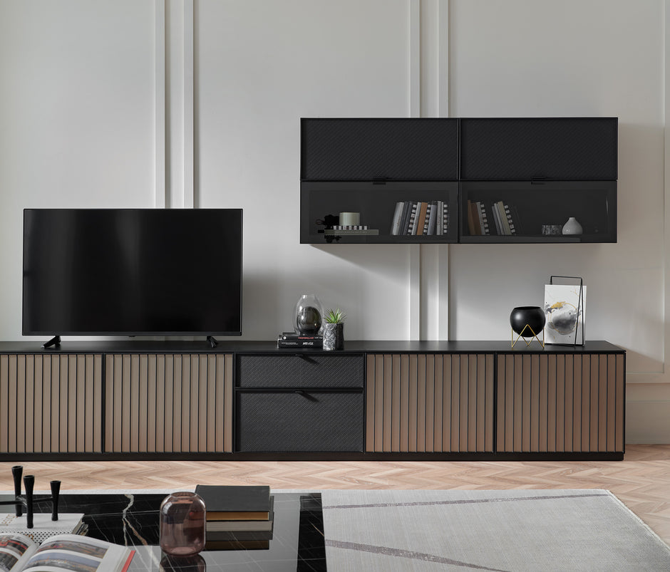 Riga TV-meubel Bovenmodule 2-deurs