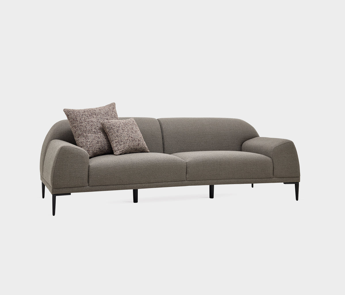 Swan 2,5-zitsbank Bouclé Taupe - foto 4