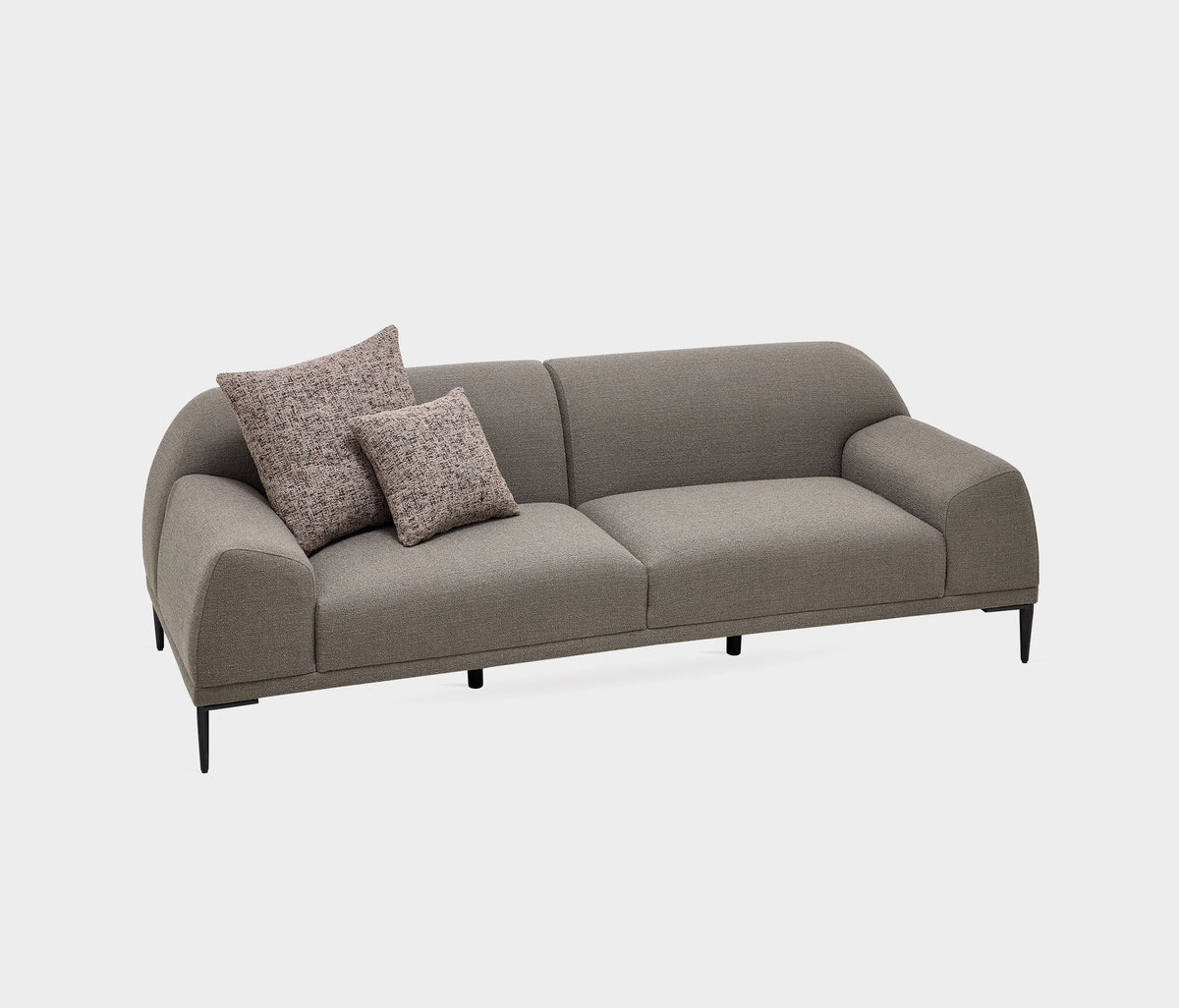 Swan 2,5-zitsbank Bouclé Taupe - foto 5