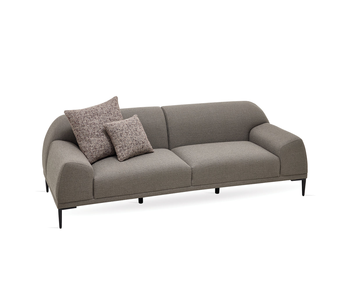 Swan 2,5-zitsbank Bouclé Taupe - foto 6