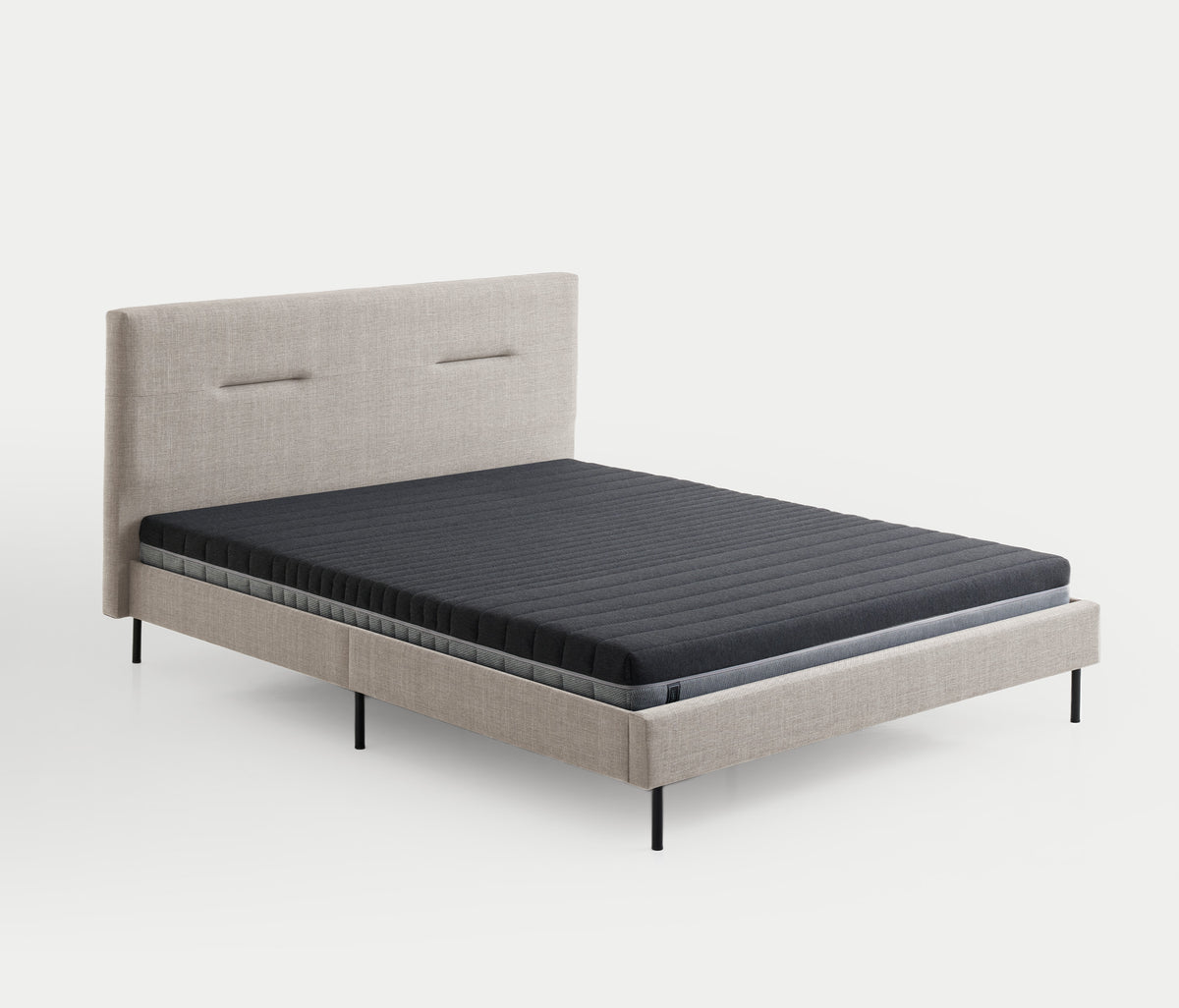 Optimum Support & Sovene Matras, Bed en Hoofdbord Beige - foto 8