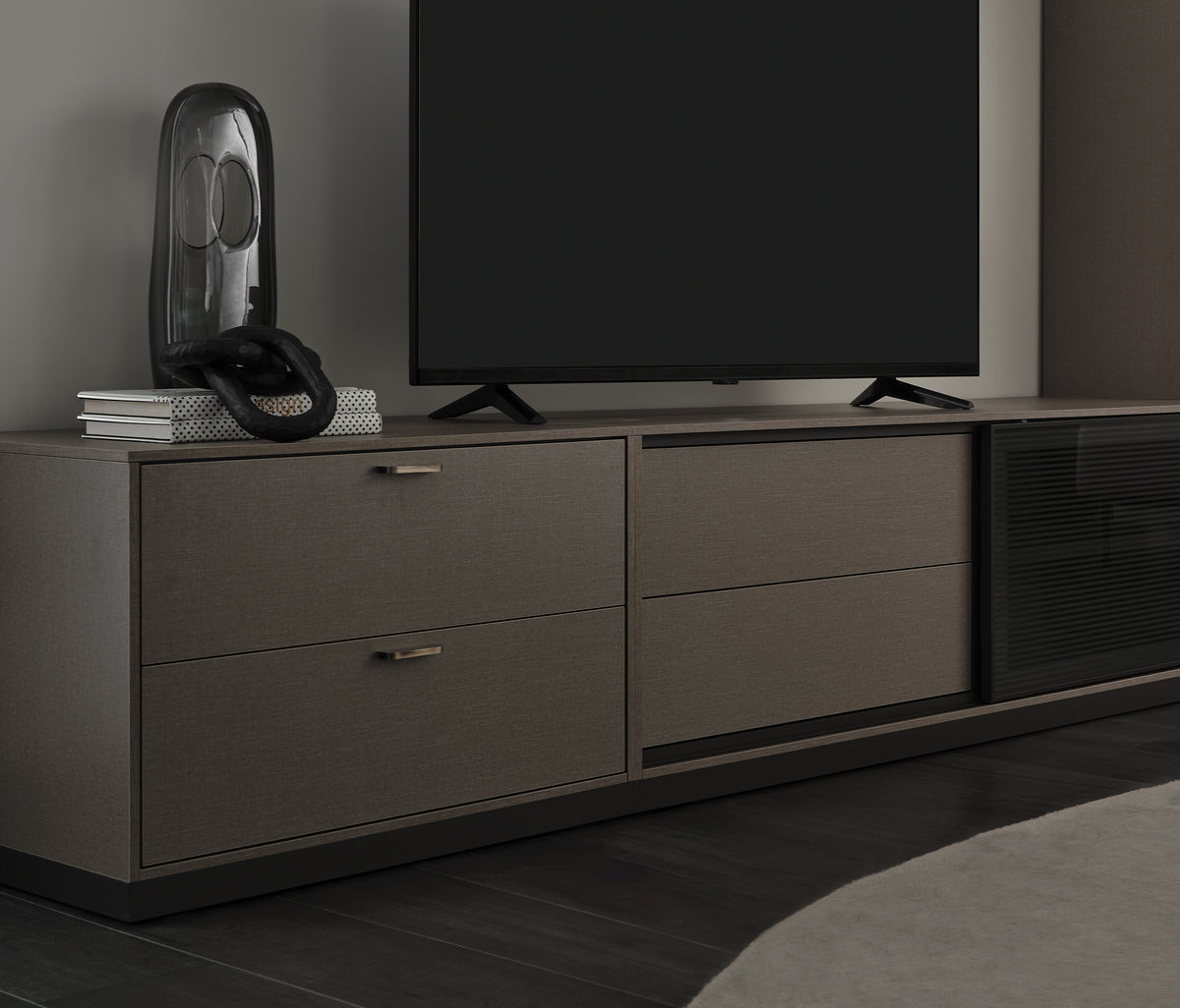 Berta TV-meubel Zijmodule met 2 Lades - foto 3