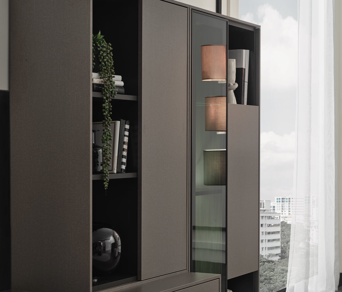 Berta TV-meubel Bovenmodule met Deuren en Planken - foto 3